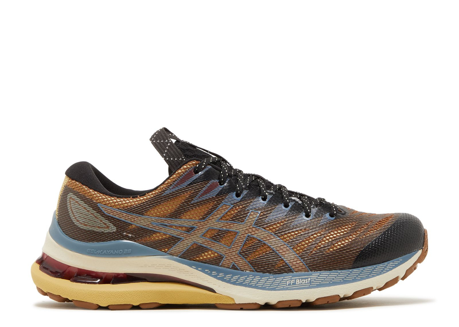 KIKO KOSTADINOV X WMNS FN3-S GEL KAYANO 28 'ANTHRACITE ANTIQUE GOLD' - 1