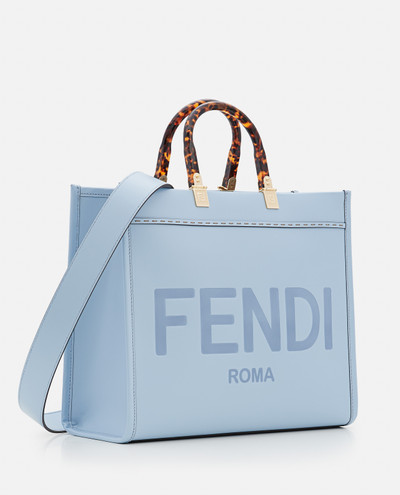 FENDI FENDI SUNSHINE LEATHER TOTE BAG outlook