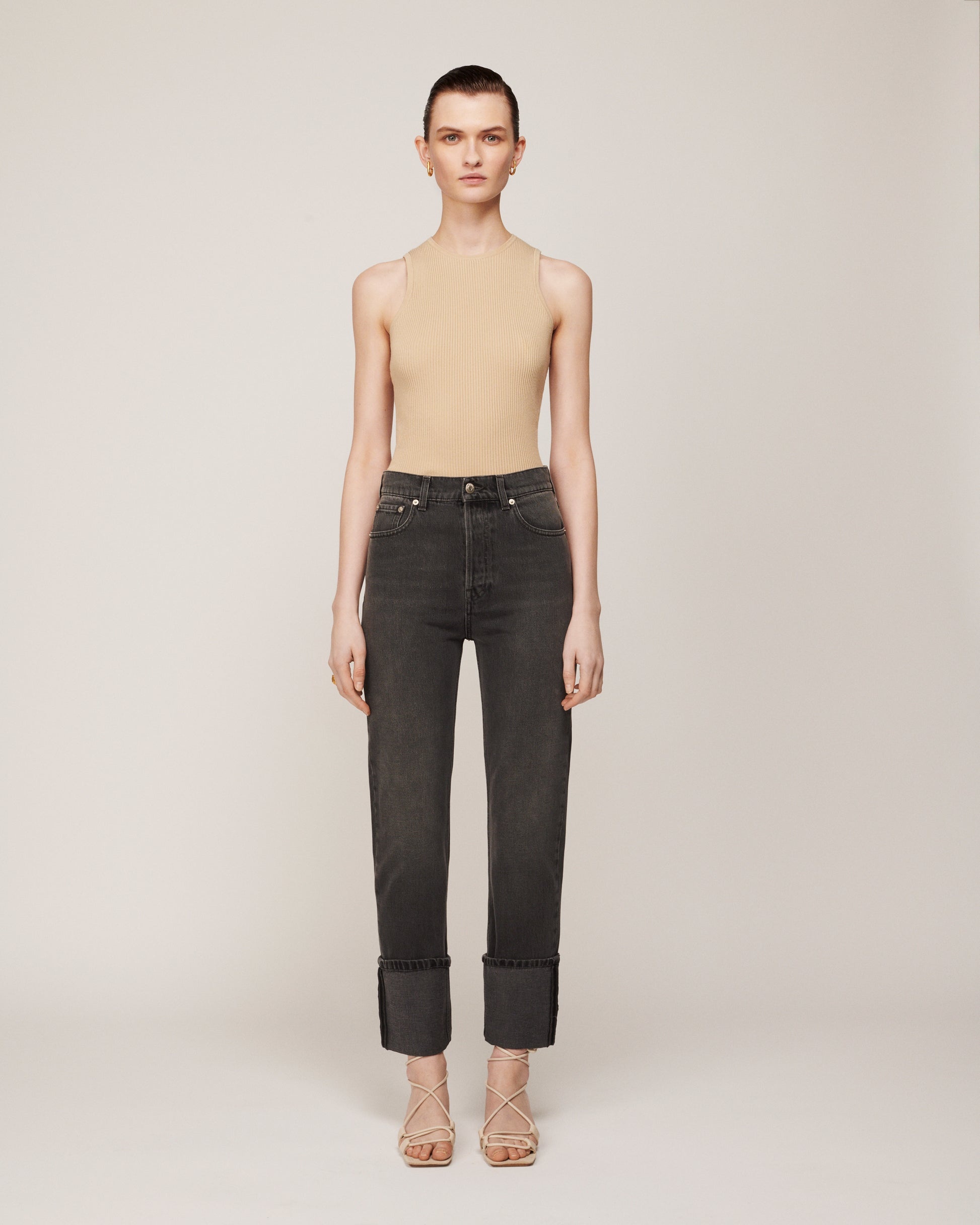 Straight Leg Jeans - 4