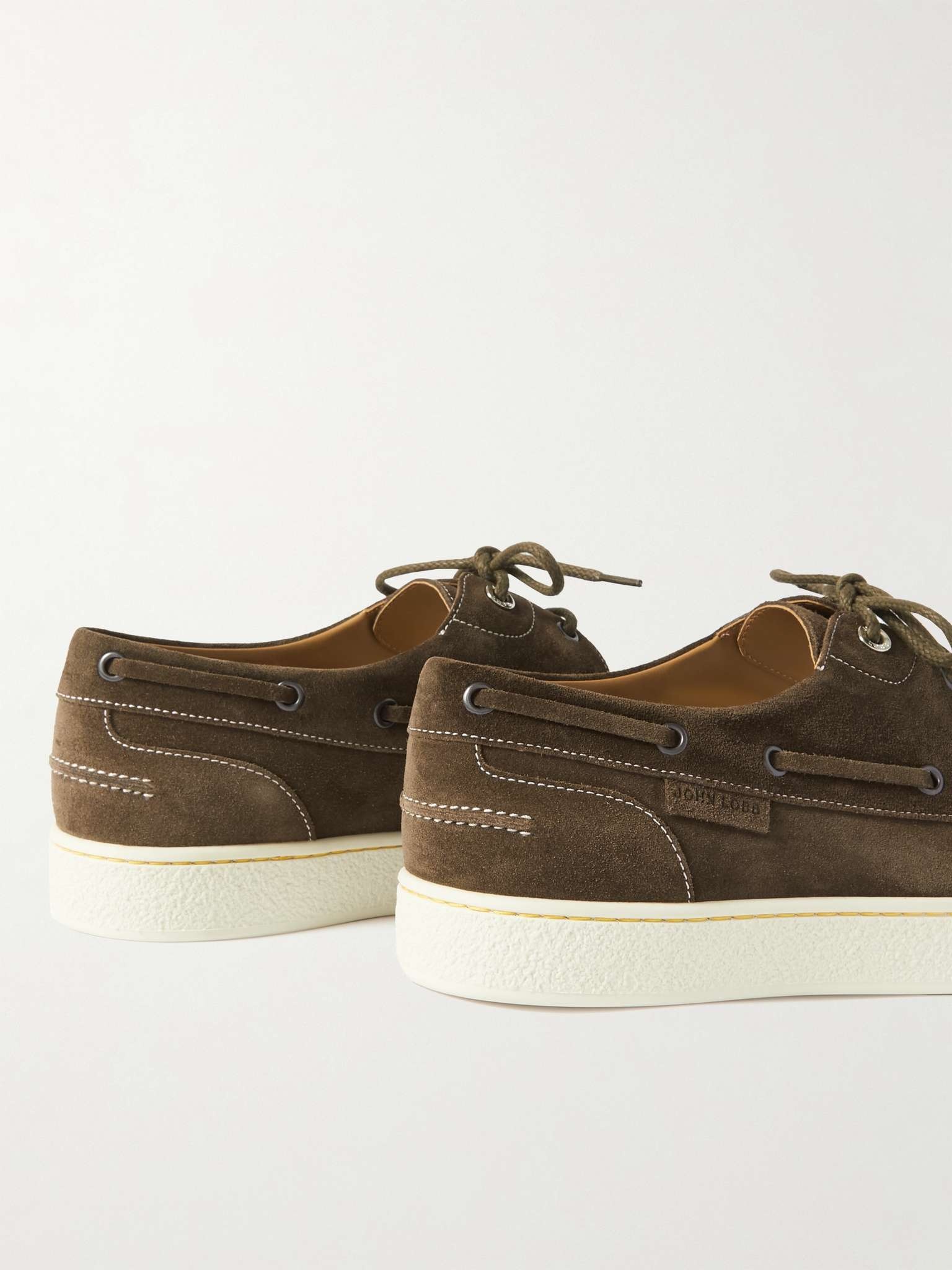 Pier Suede Boat Shoes - 5