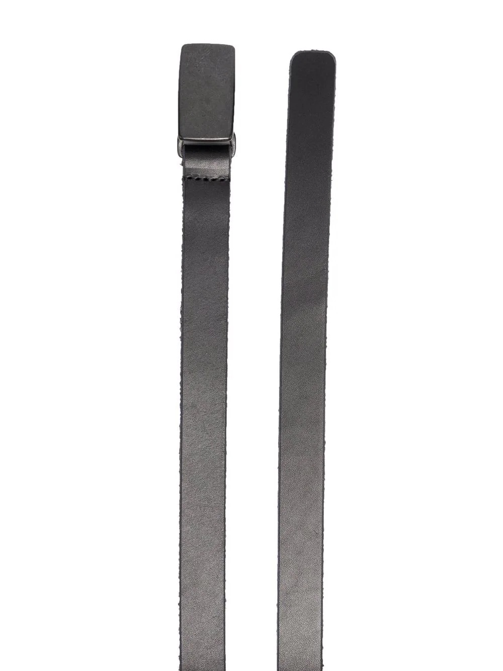 metallic-buckle belt - 2