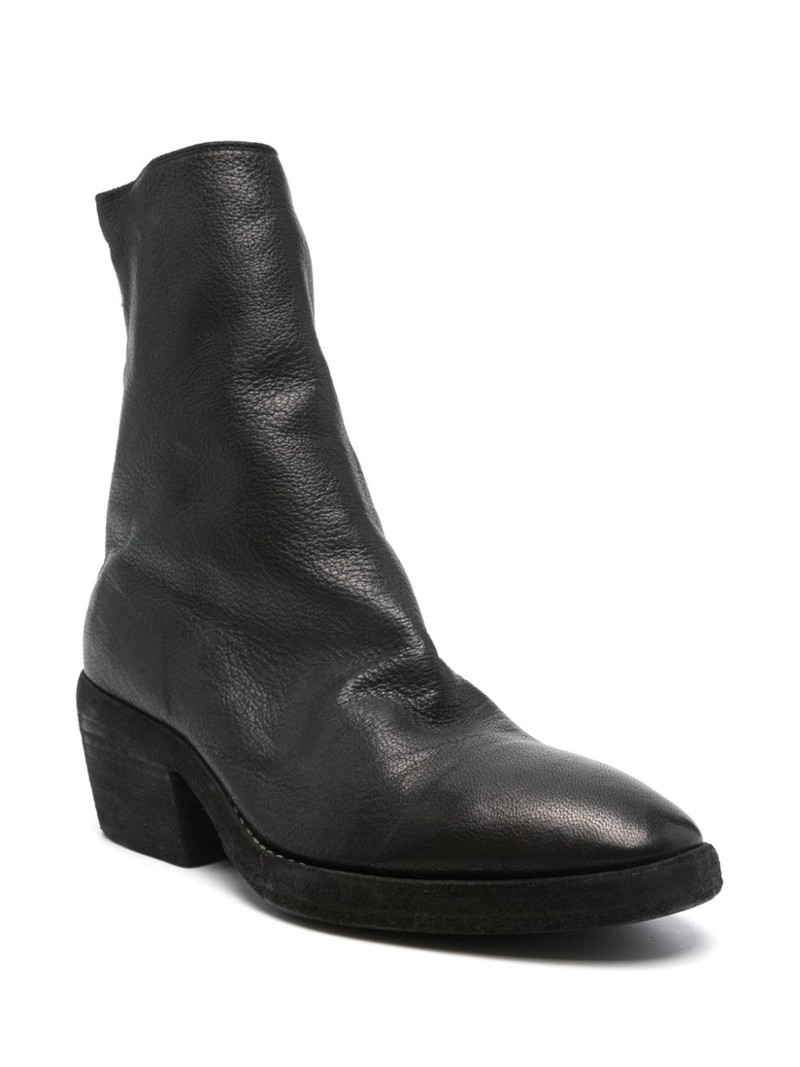 Guidi 55mm leather boots outlook