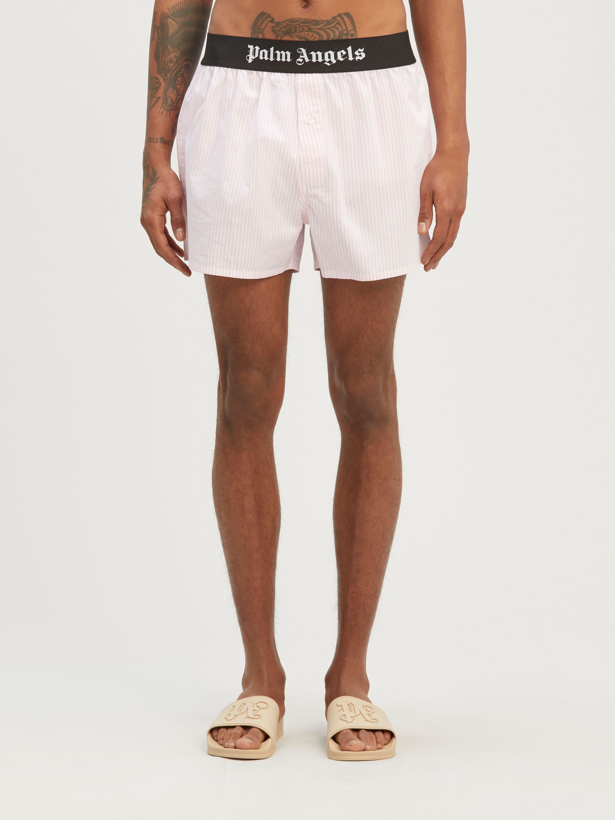 Classic Logo Striped Boxer - 3