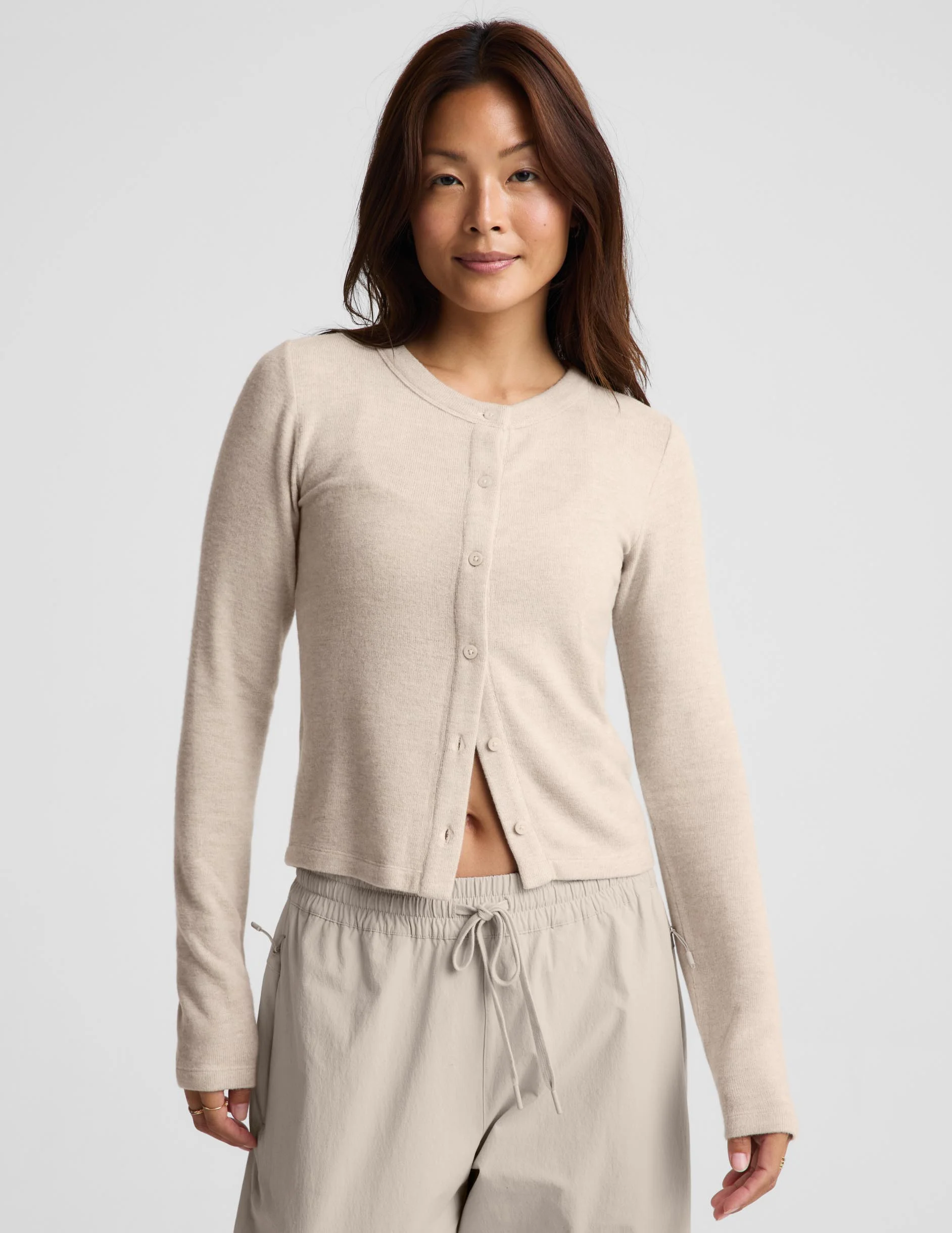 LuxeLayer Fitted Cardigan - 1