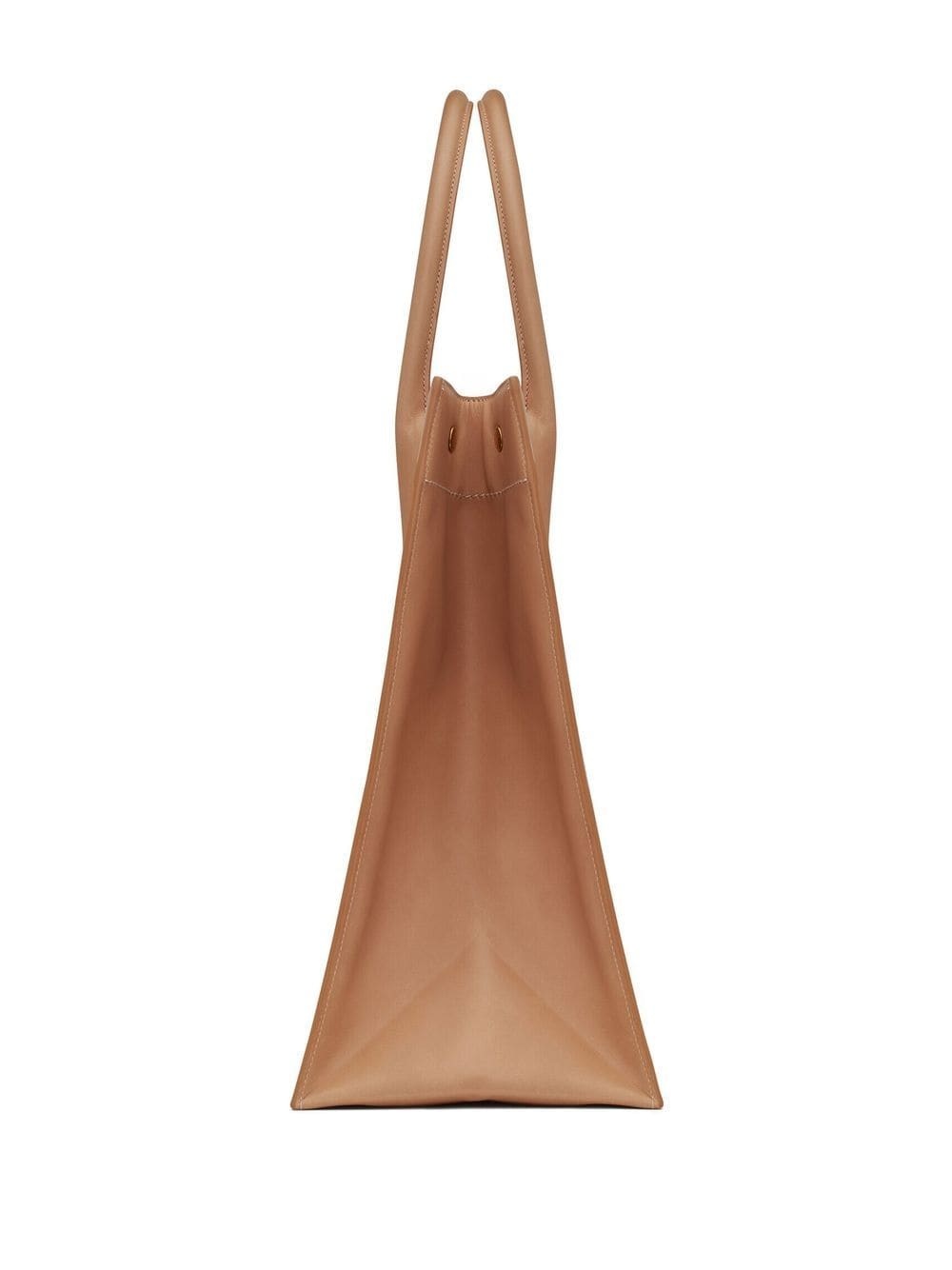 Rive Gauche embossed leather tote bag - 3