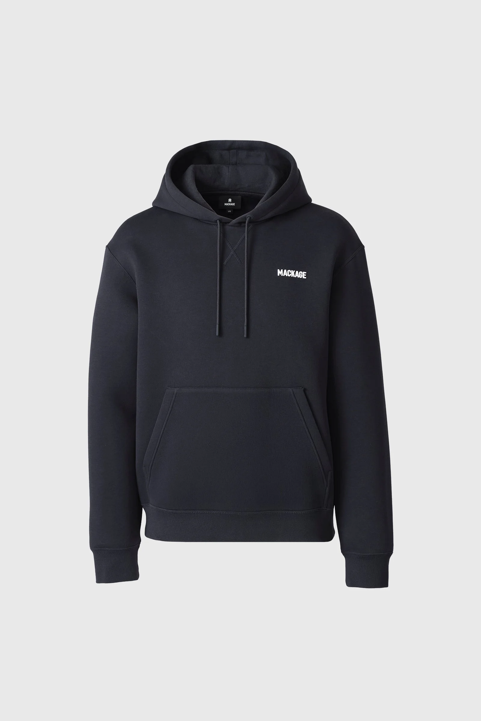 KOLTON-Z Double-Face Jersey Logo Hoodie - 1