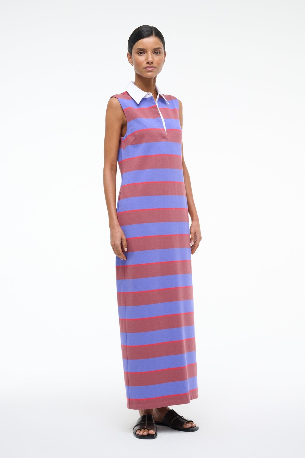 STAUD JULIUS DRESS ATLAS RUGBY STRIPE - 5