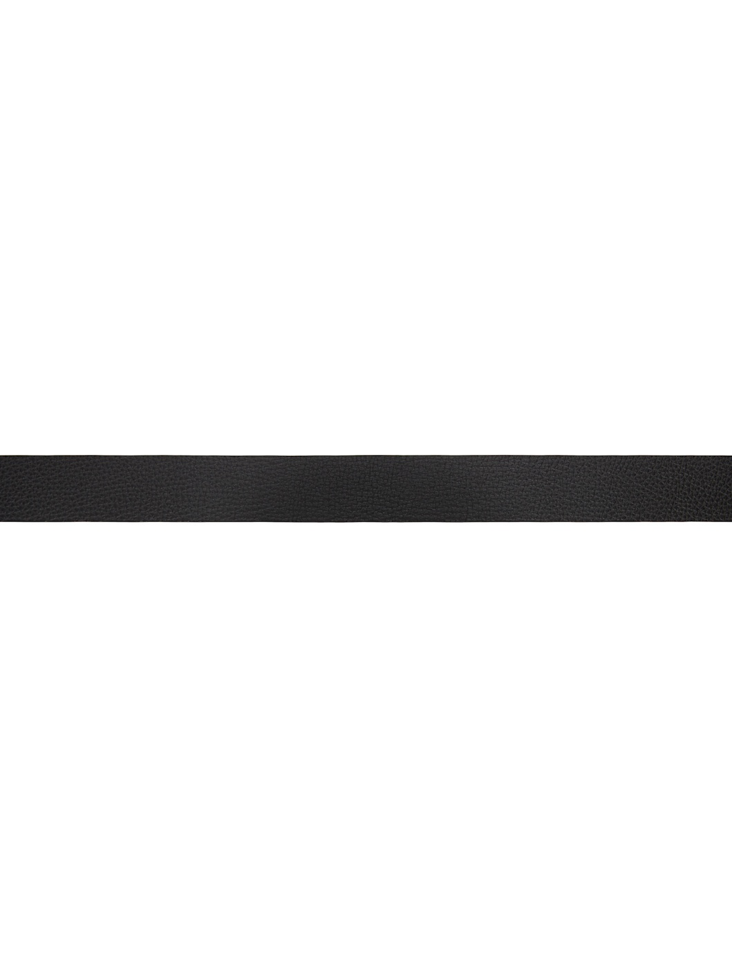 Black & Brown Adjustable Gancini Reversible Belt - 2