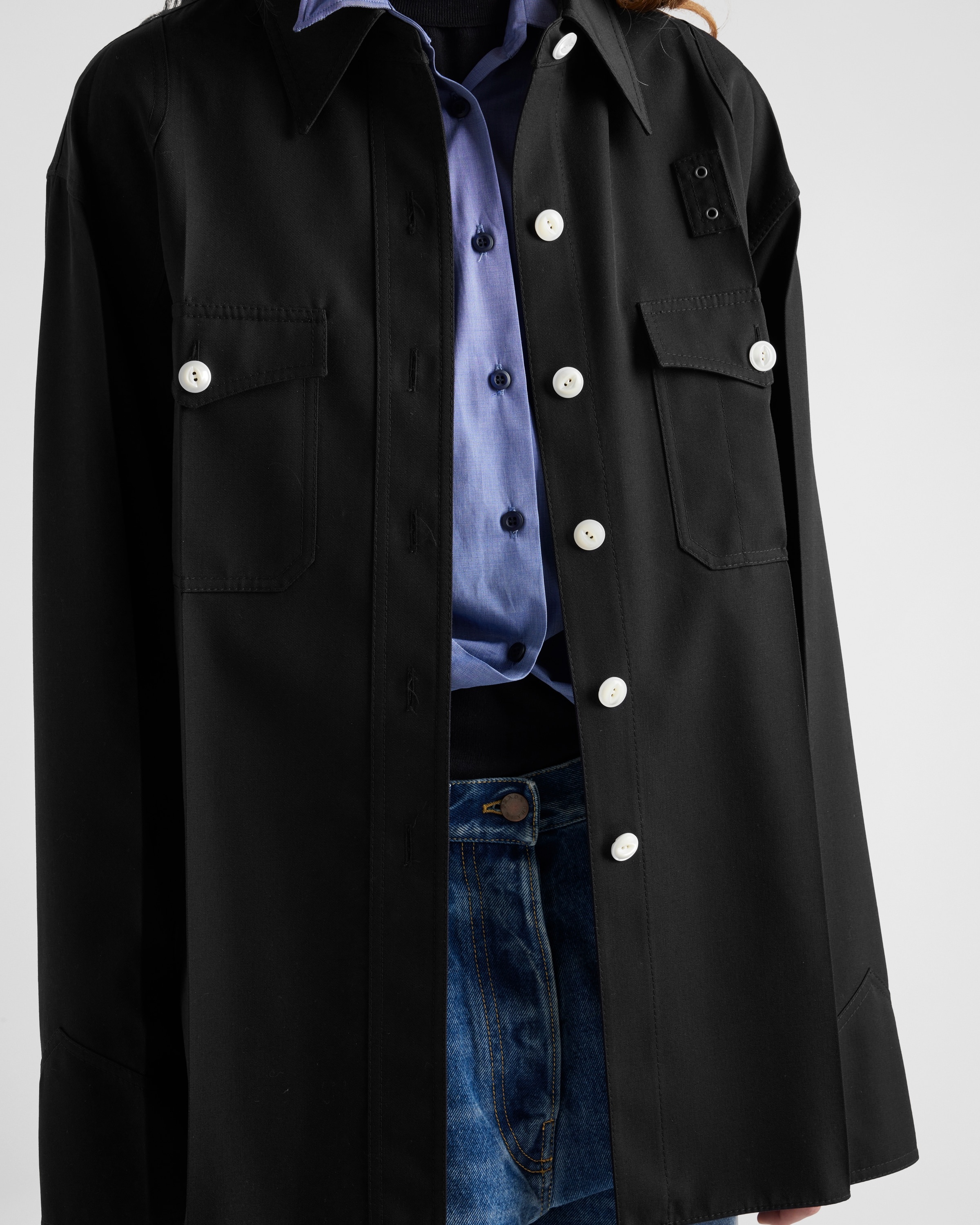 Gabardine shirt - 6