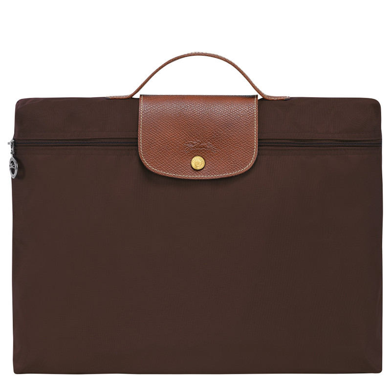 Le Pliage Original S Briefcase Ebony - Recycled canvas 1