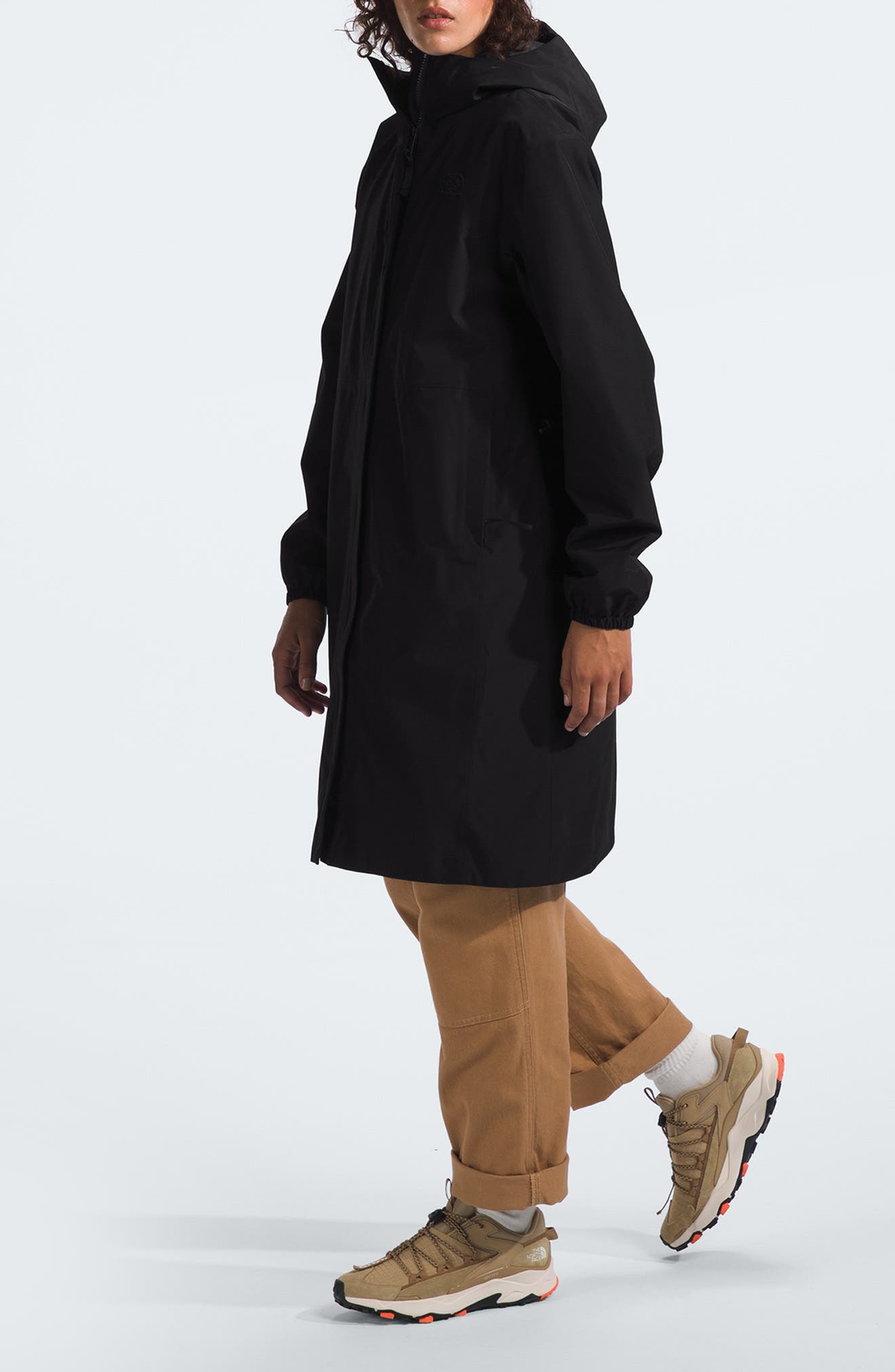 The North Face Daybreak Water Repellent Hooded Jacket in Tnf Black-Npf at Nordstrom - 3