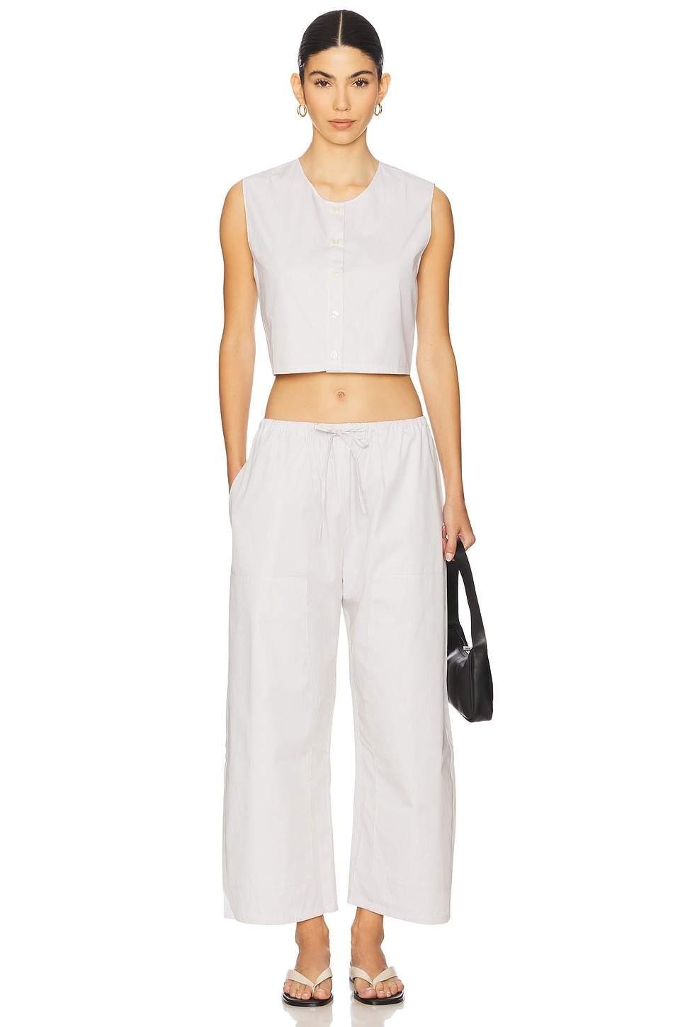 Yoshi Crewneck Vest Top - 4