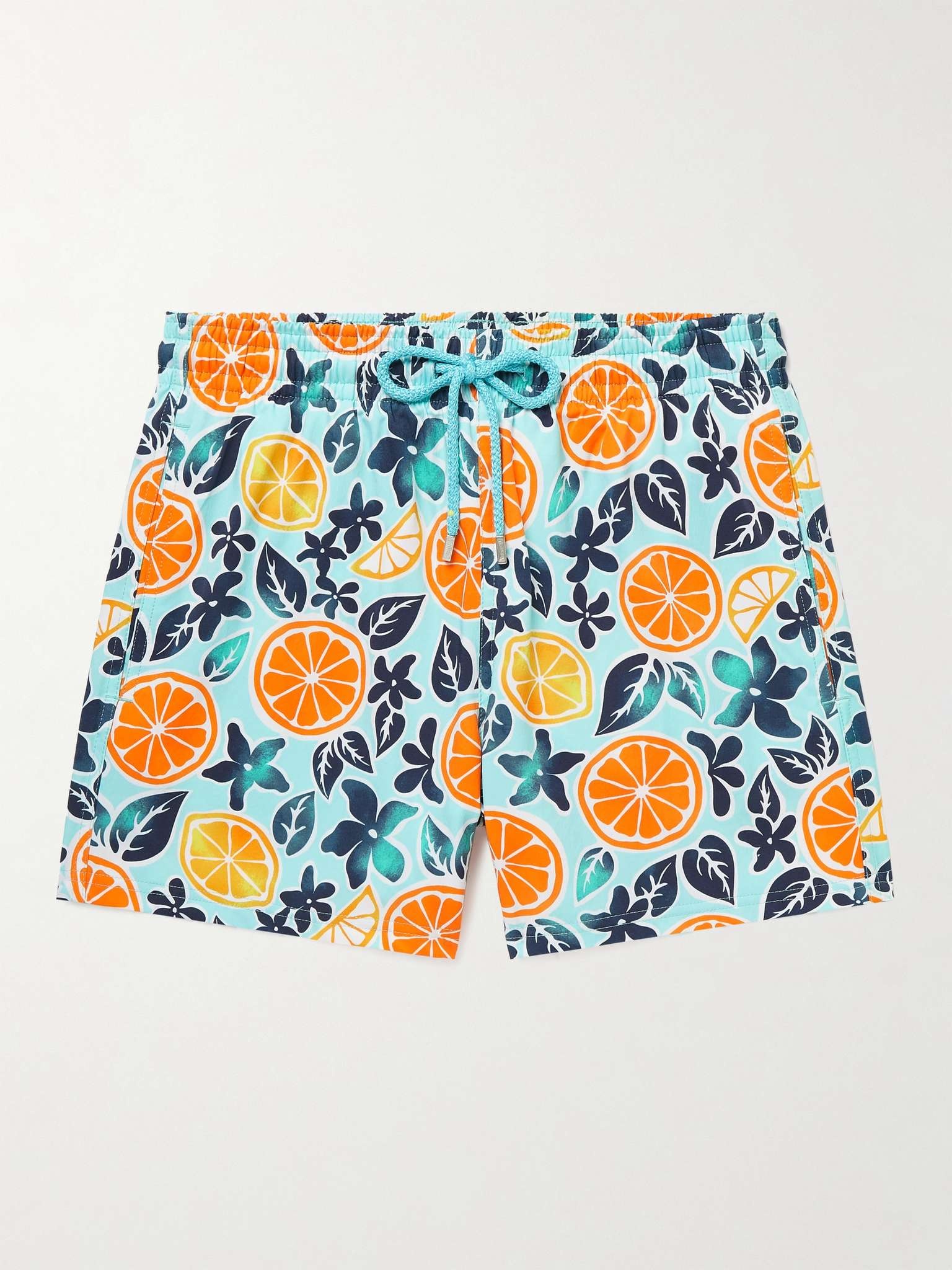 Moorise Mid-Length Printed Swim Shorts - 1