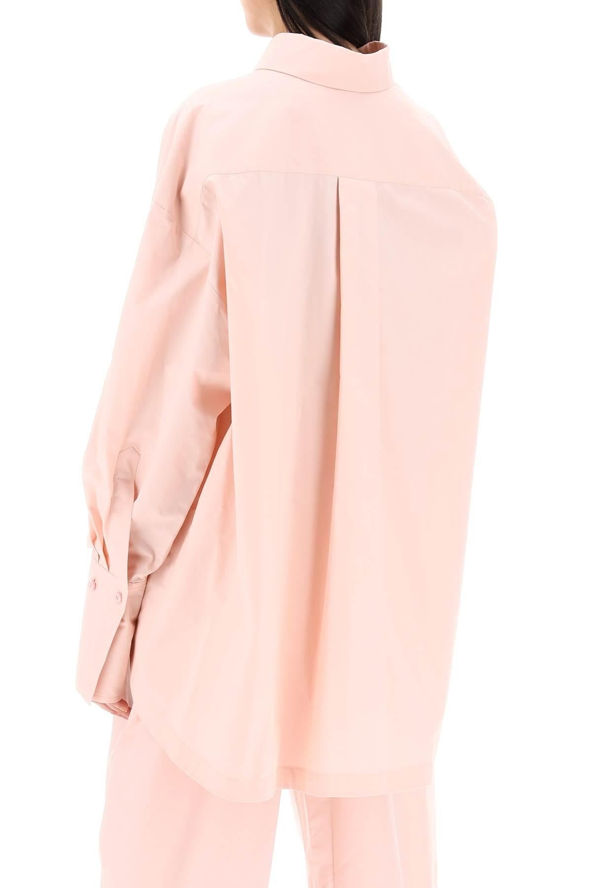 Diana oversized asymmetric shirt - 4