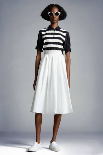 Moncler Gabardine Midi Skirt outlook