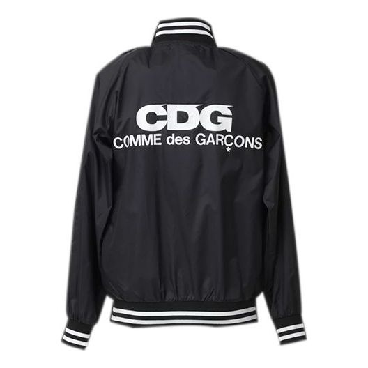COMME des GARCONS Varsity Jacket 'Black' SZ-J006-051-1 - 2