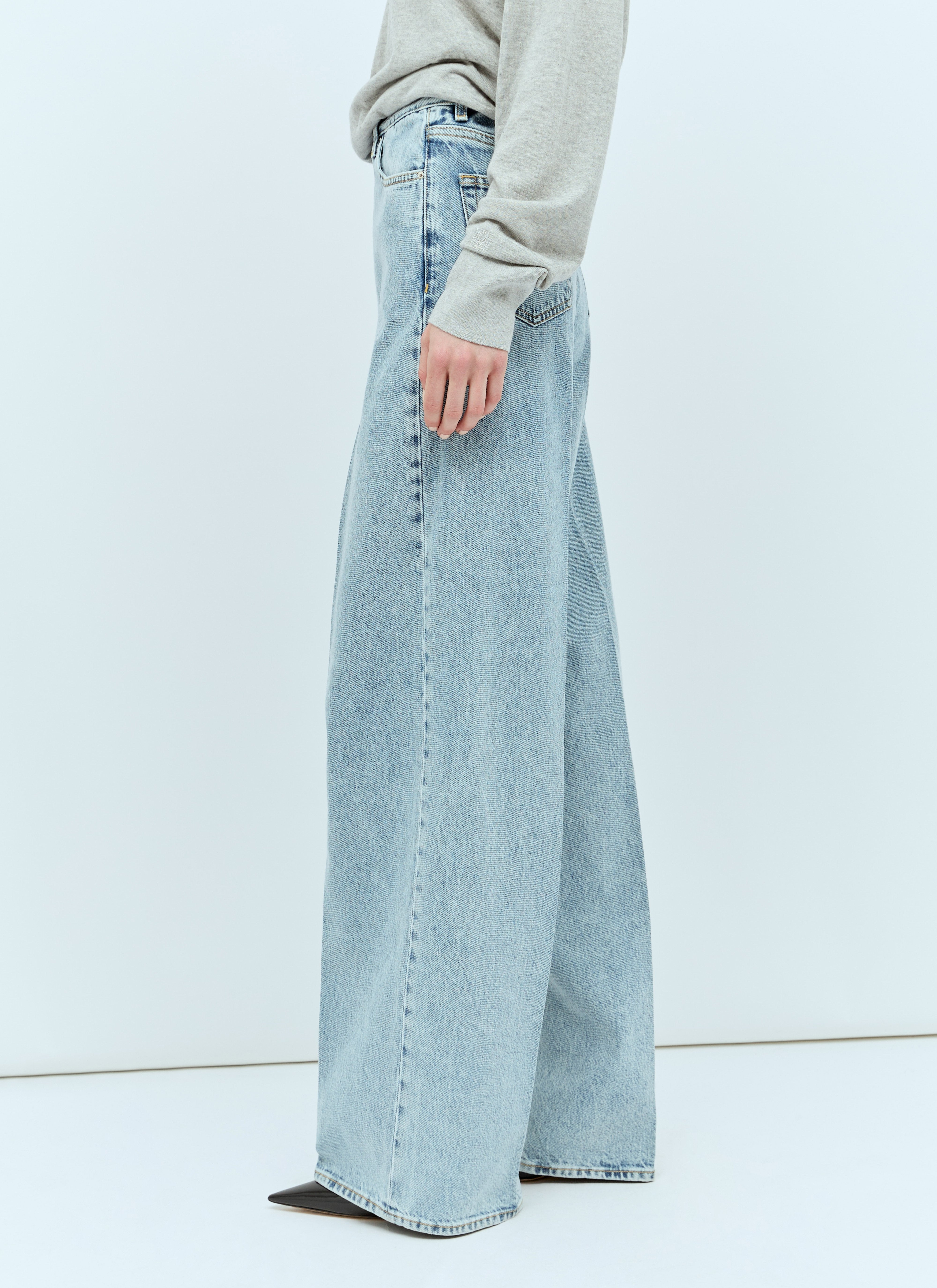 Toteme Women Wide-Leg Jeans - 4