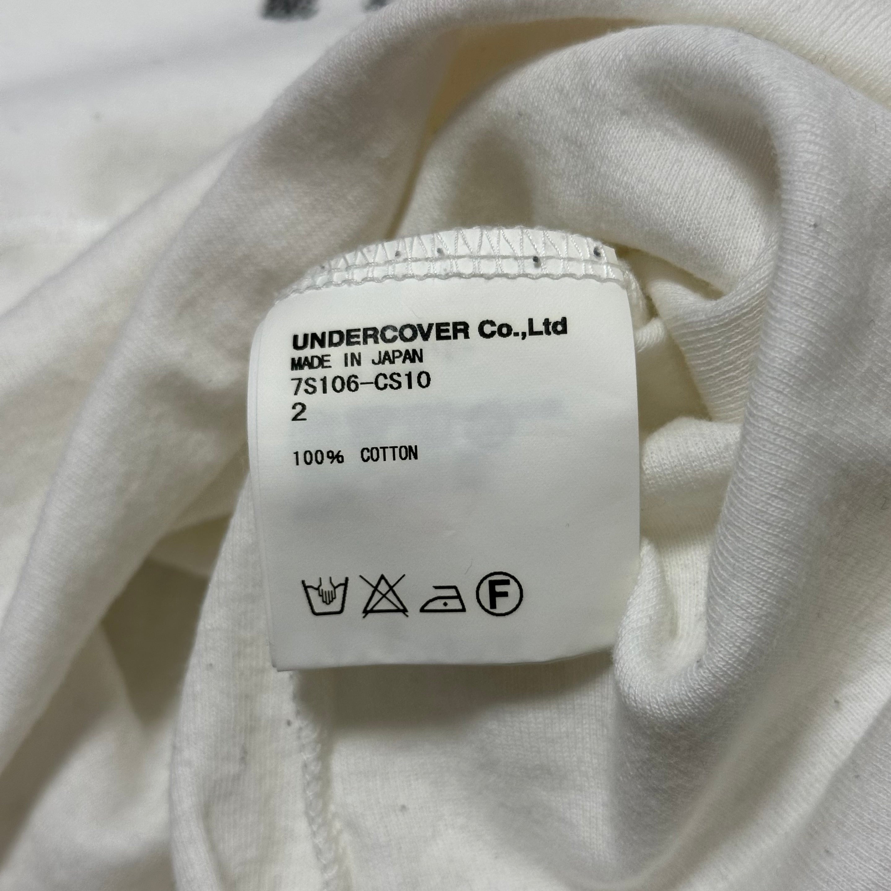 UNDERCOVER Spring Summer 2004 "Languid" PURPLE Logo Print Mini Dress - 7