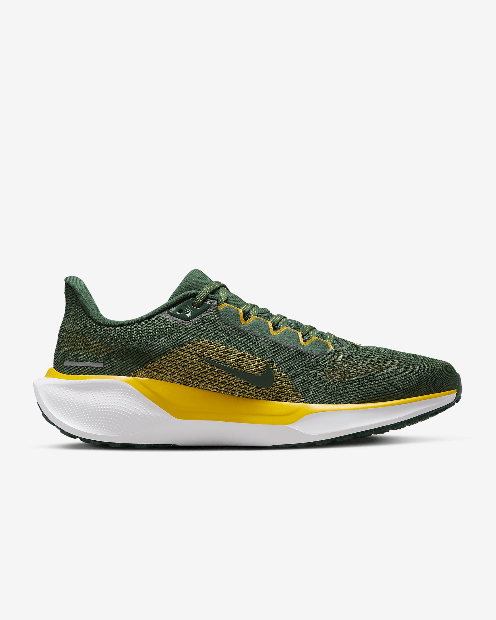 Nike Pegasus 41 NFL Green Bay Packers Men's Road Running Shoes - 3