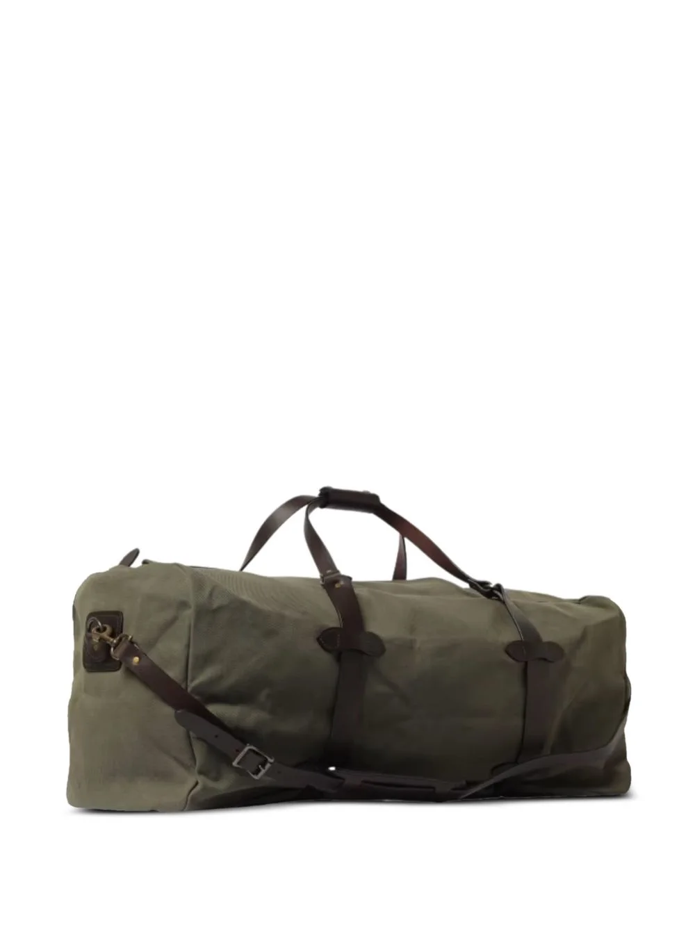 large twill luggage duffle bag - 1