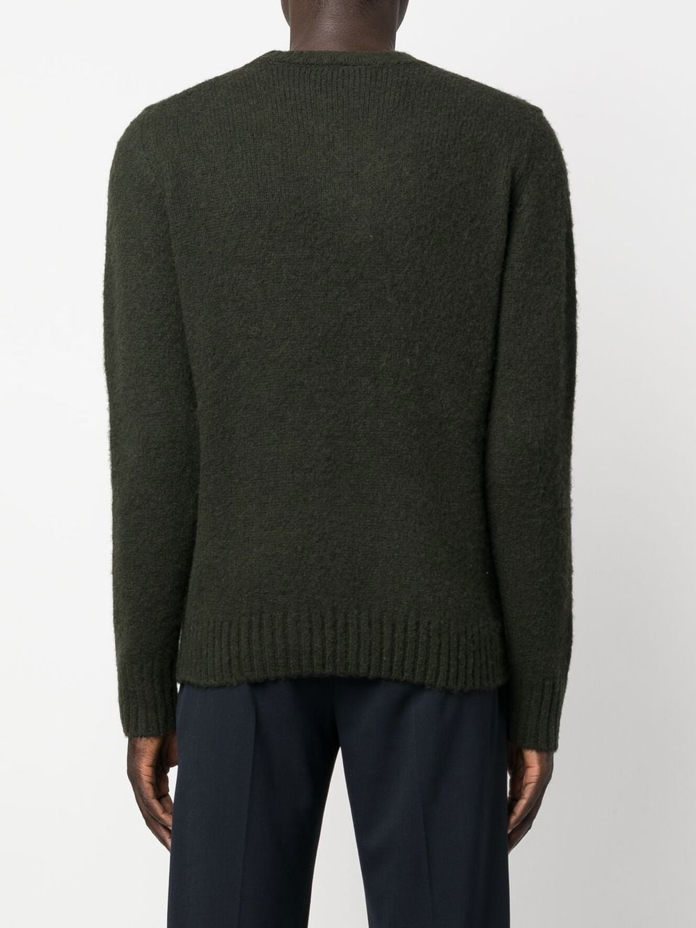 crew neck wool jumper - 4