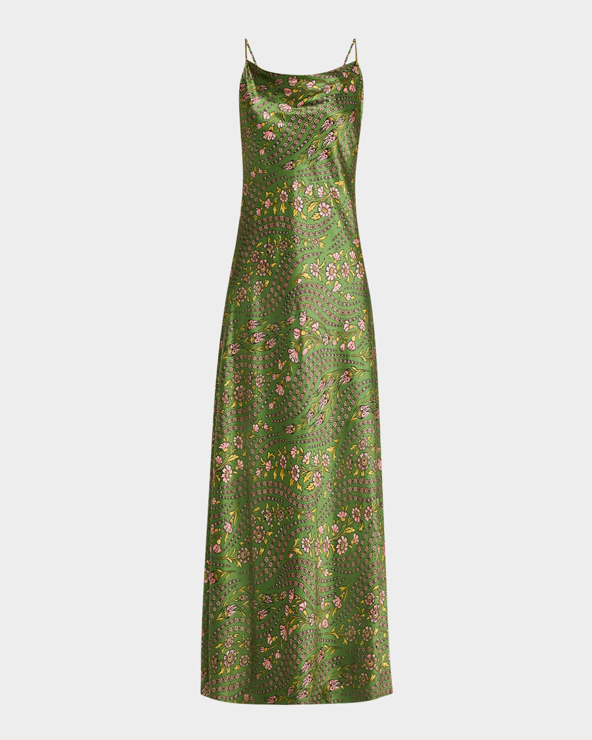 【Veronica Beard】 Dovimaフローラルシルクミディドレス VERONICA BEARD Dovima ruched wrap-effect floral-print silk