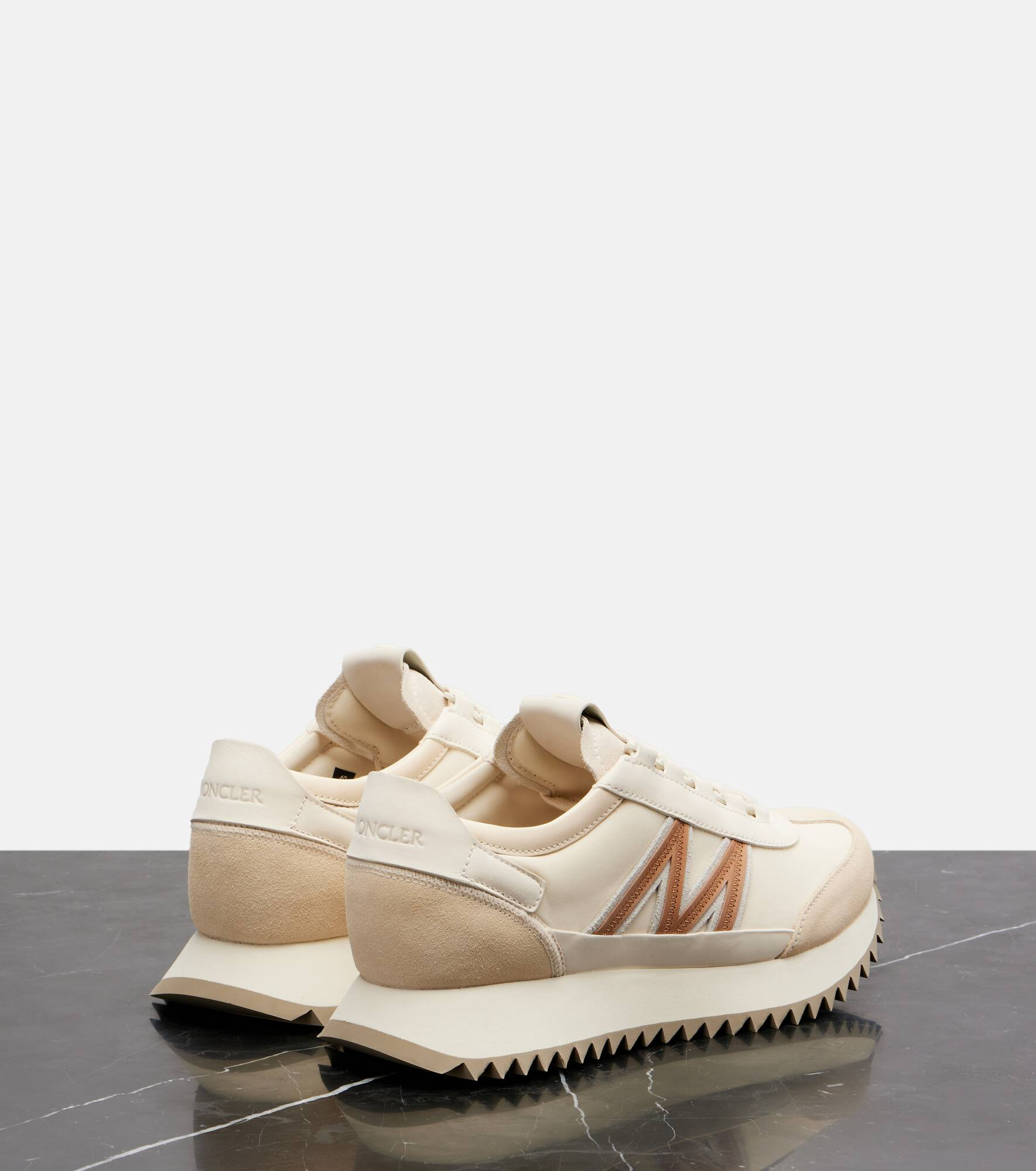 Pacey2 suede-trimmed sneakers - 2