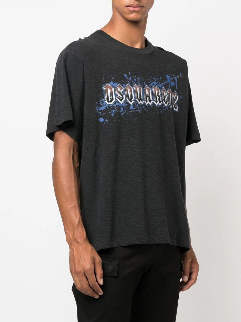logo crew-neck T-shirt 4