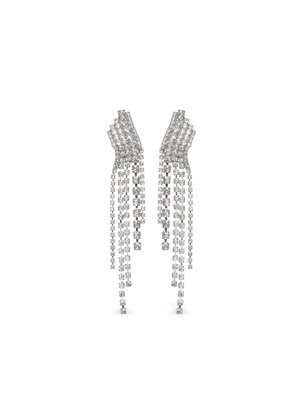 Zayla crystal drop earrings - 1