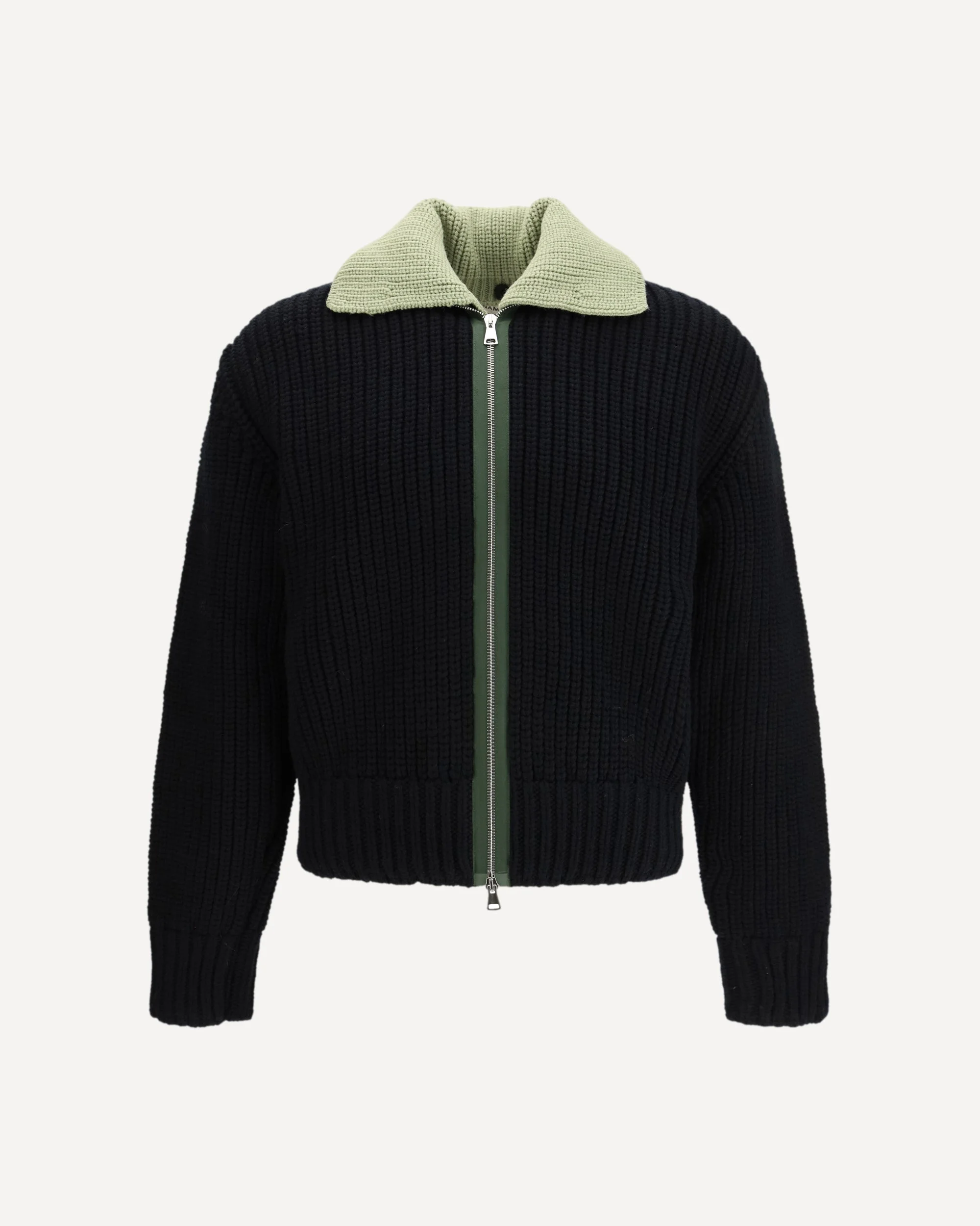 Evan Zipped Cardigan - 1