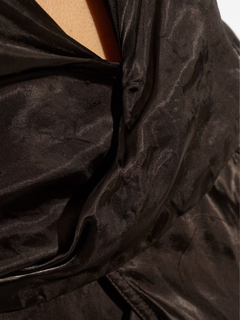 V-neck draped dress 5