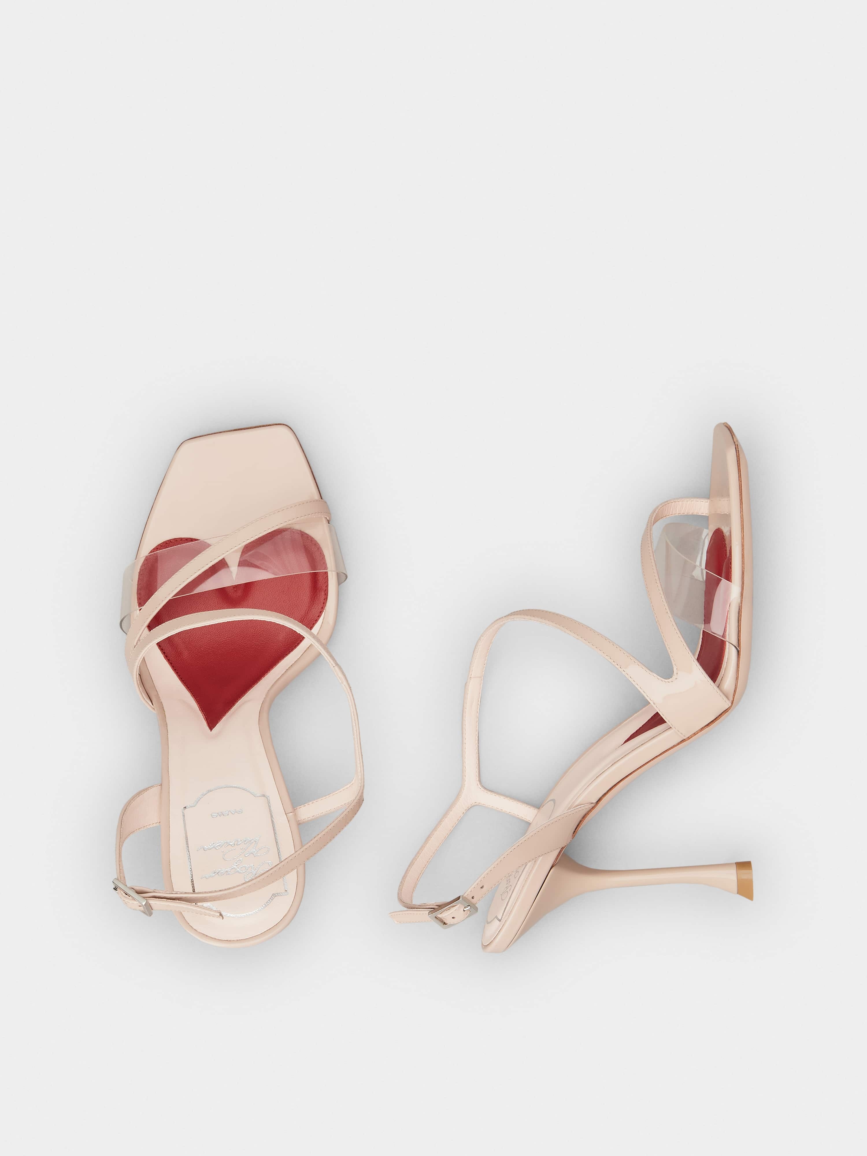 I Love Vivier Sandals in PVC and Patent Leather - 4