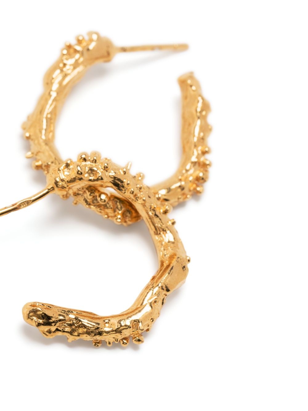 Lunar Rocks hoop earrings - 3