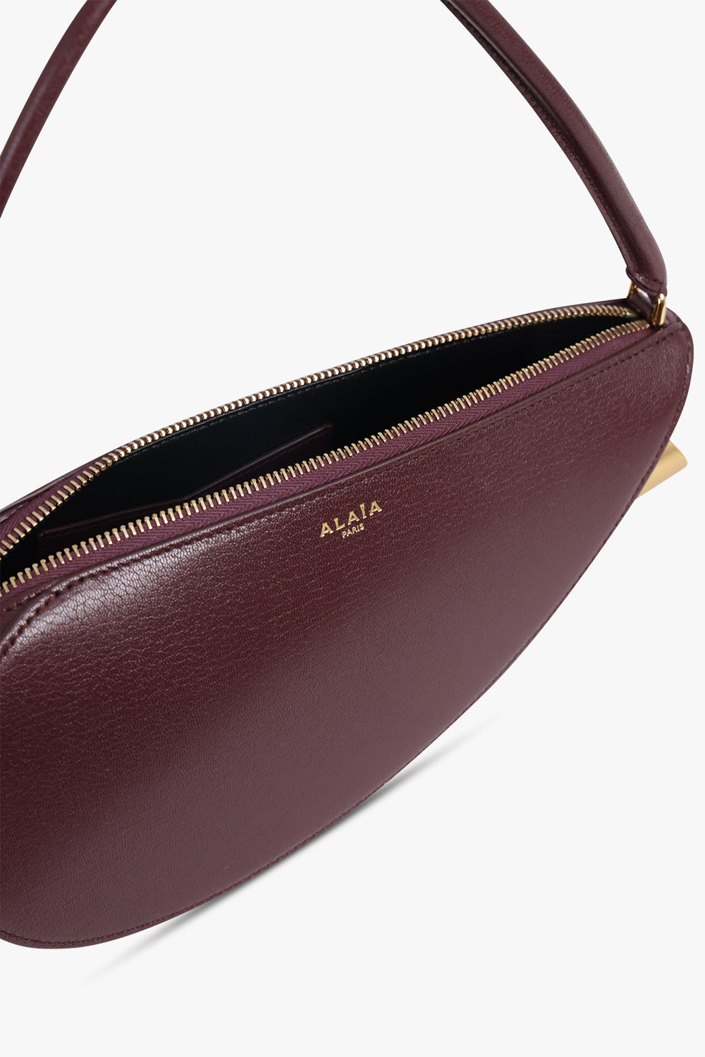 LE DEMI COEUR HALF HEART SHOULDER BAG | GARNET RED - 3