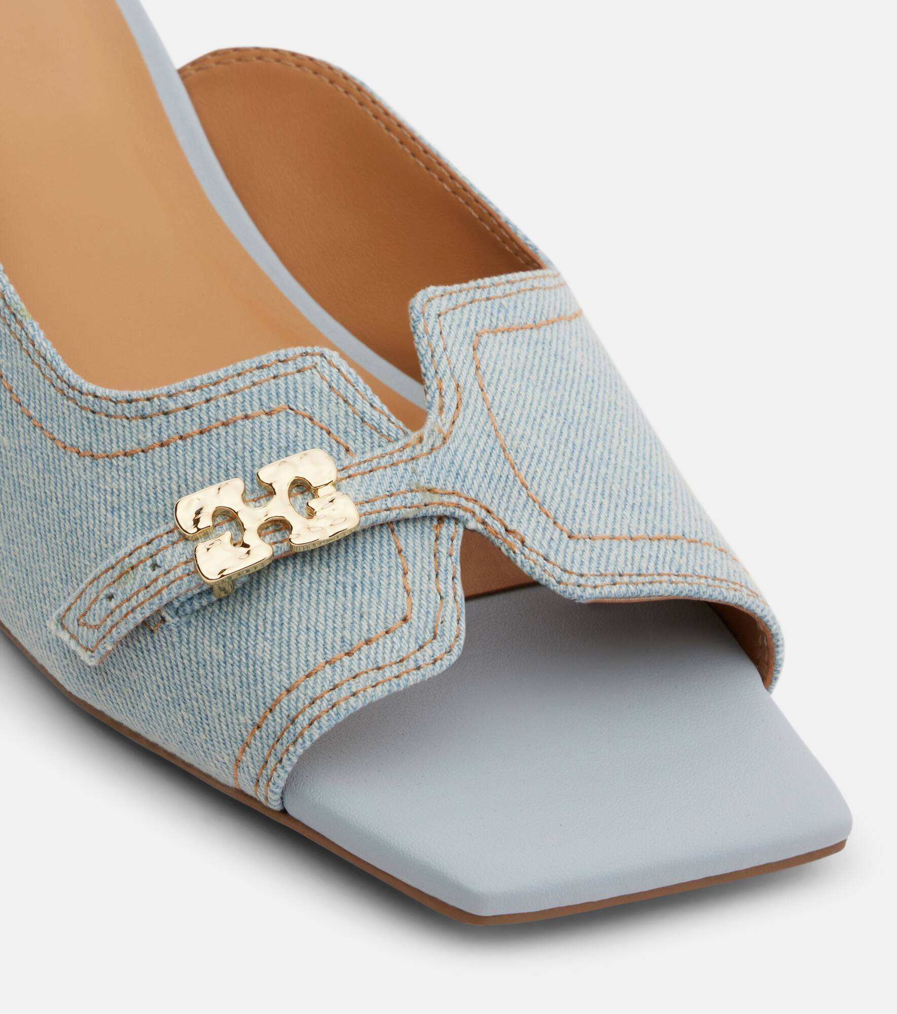 Butterfly wedge mules - 5