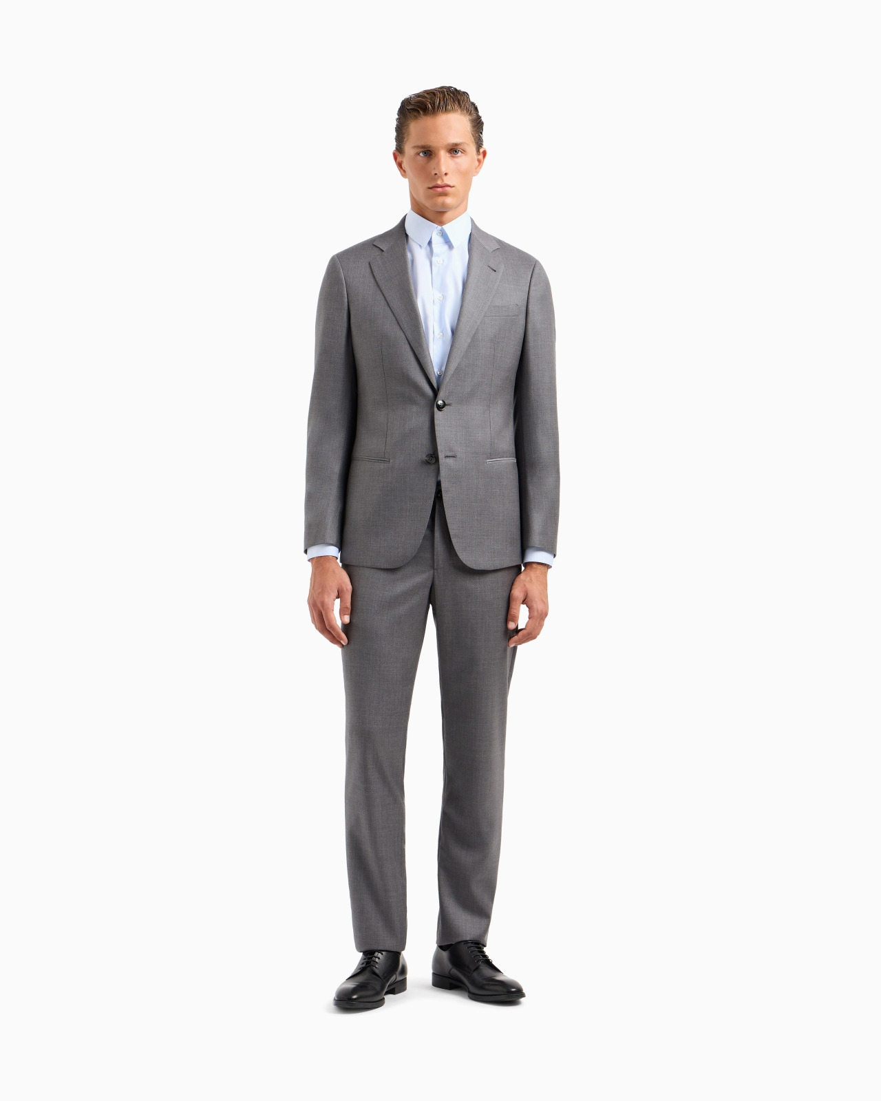 Single-breasted Soho Line suit in virgin wool and cashmere - 4