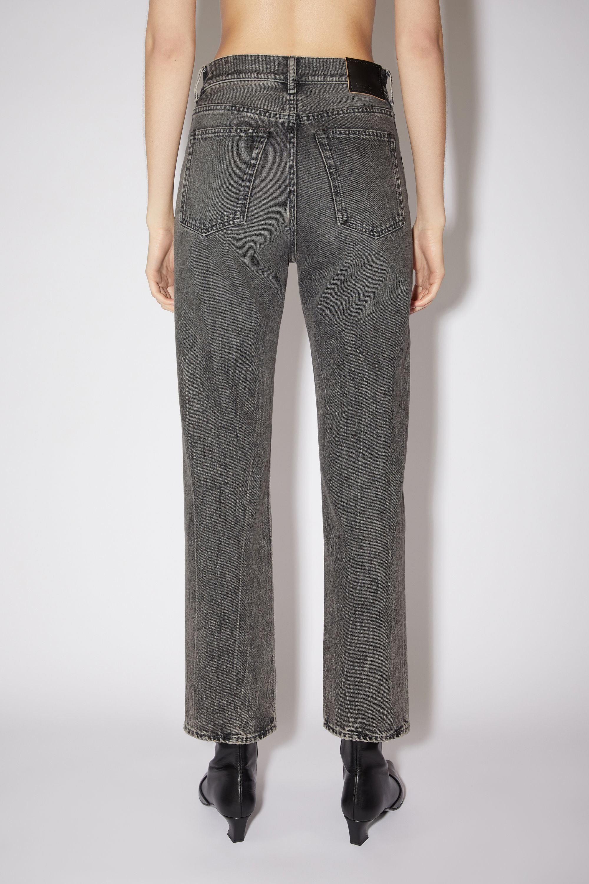 Straight fit jeans - Black - 3