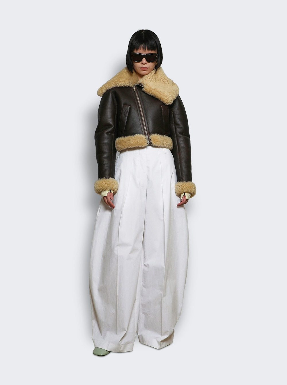 The Aviator Jacket Dark Brown - 2