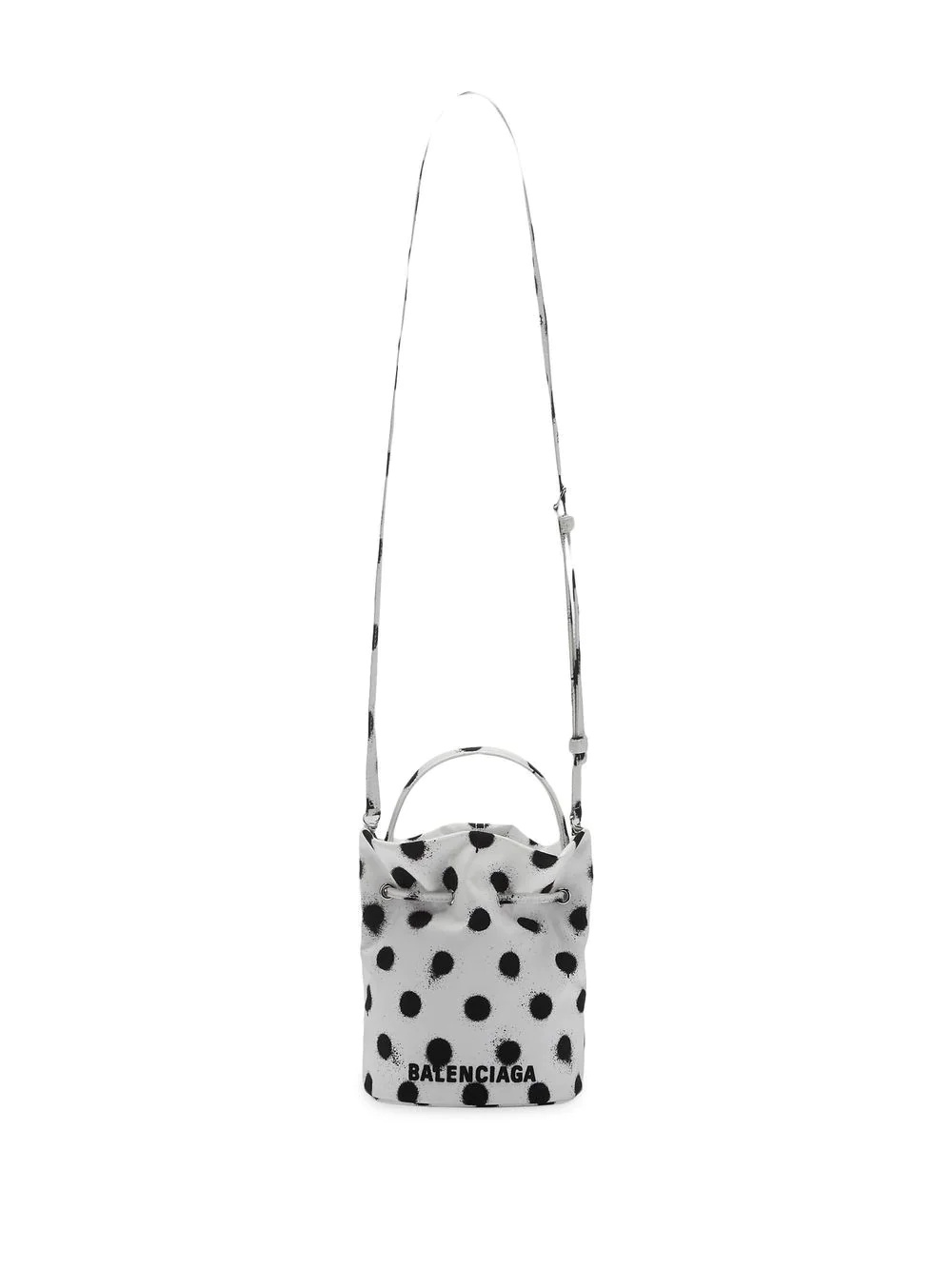 Wheel polka-dot shoulder bag - 5