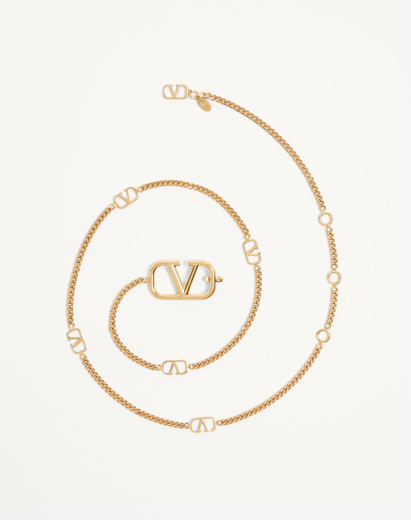 Valentino VLOGO SIGNATURE CHAIN BELT outlook