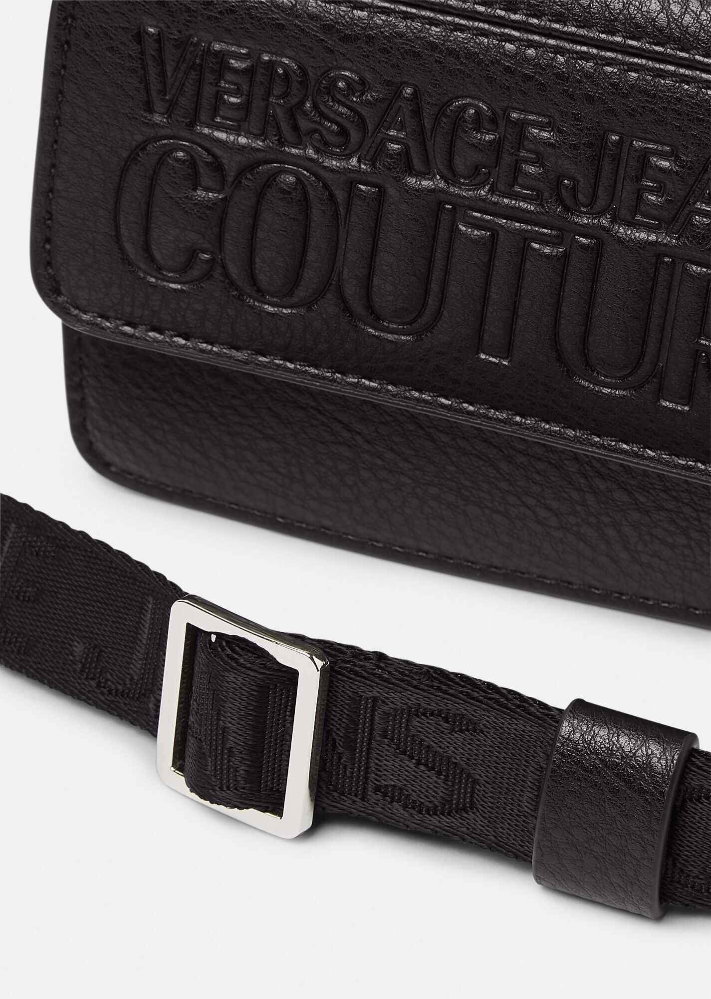 Debossed Logo Crossbody Bag - 4