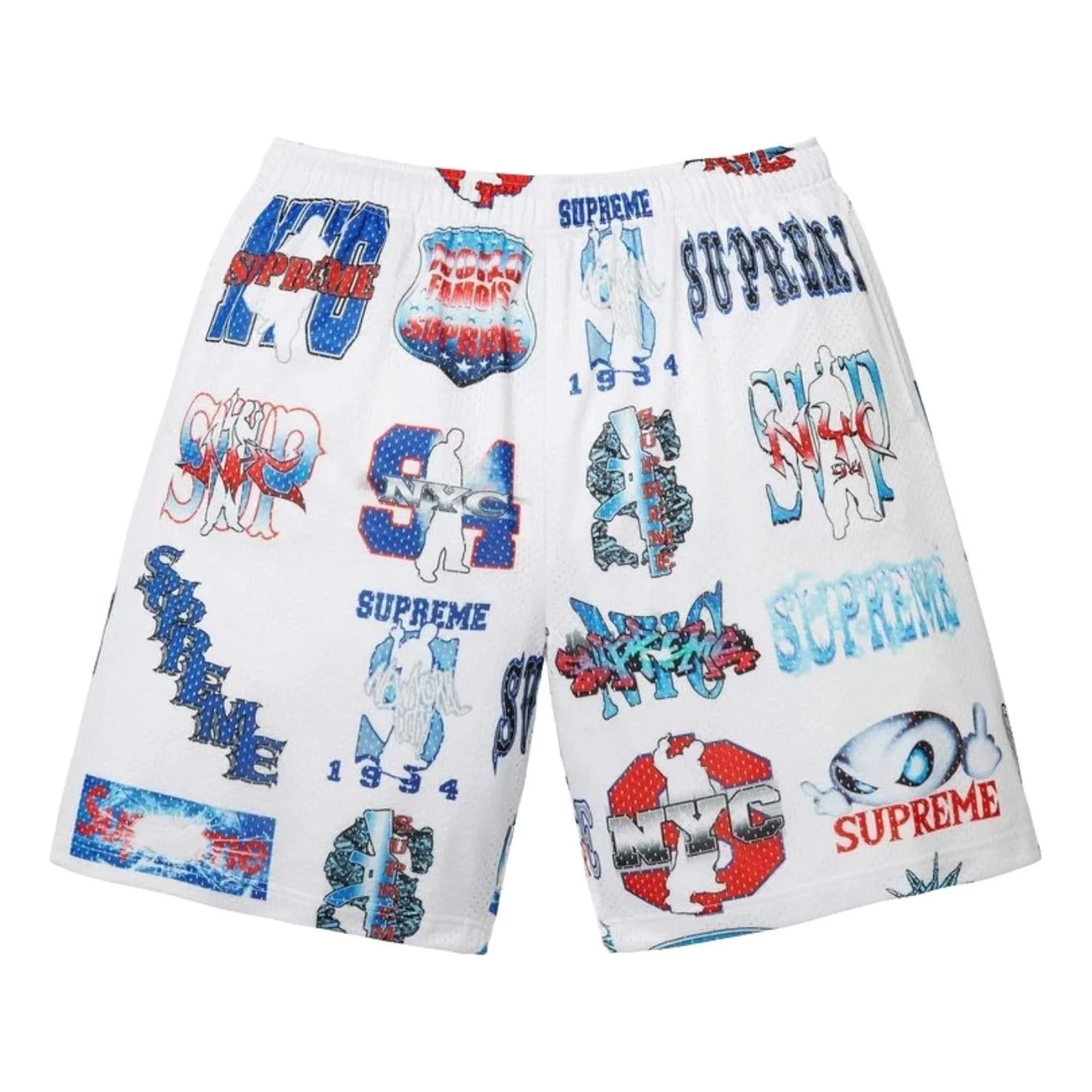 Supreme SS26 Flash Mesh Short 'White' SUP-SS26-297-WHT - 1