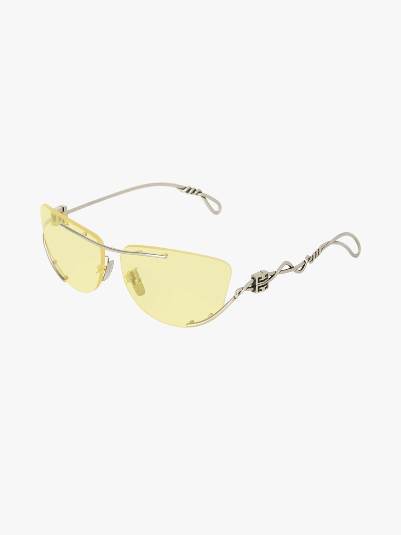 GV TWISTED UNISEX SUNGLASSES IN METAL 1