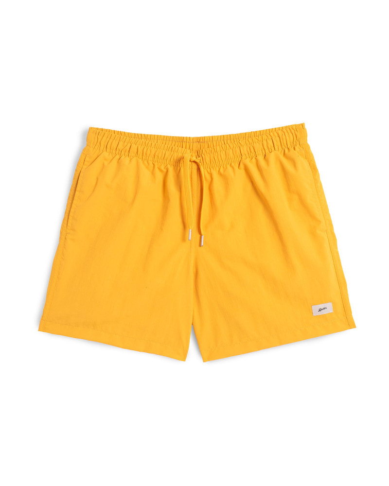 Solid Tangerine Swim Trunk 1