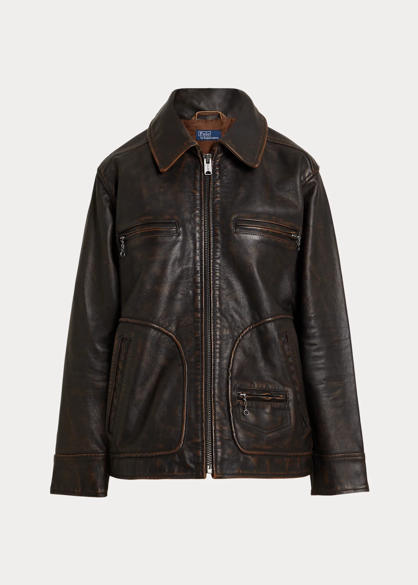 Leather Moto Jacket - 1