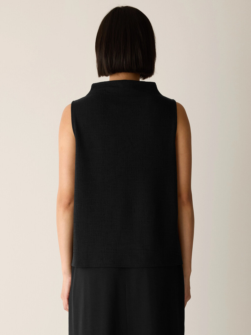 Cross Hatch Stretch Jersey Funnel Neck Tank 4