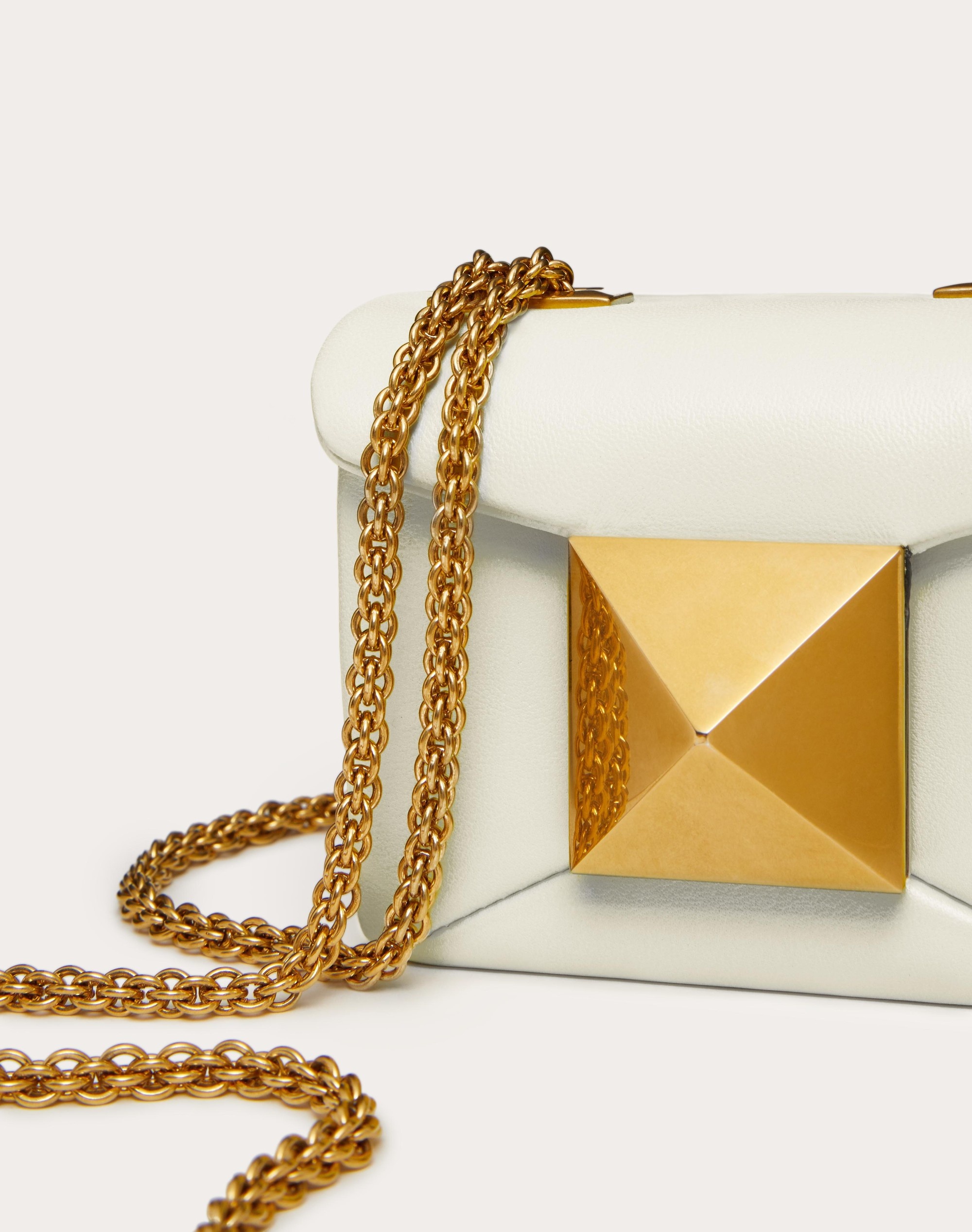 ONE STUD NAPPA MICRO BAG WITH CHAIN 2