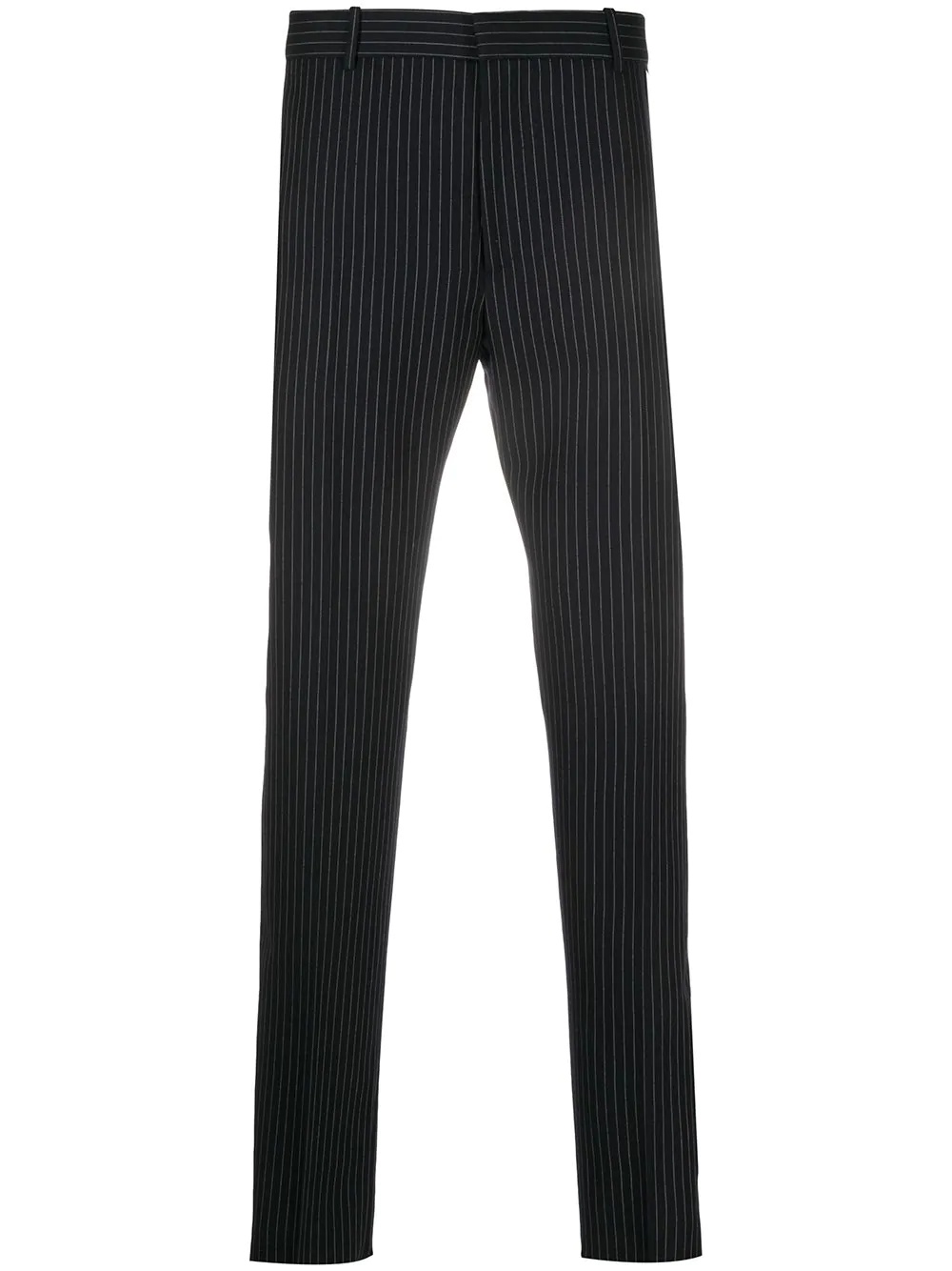 pinstriped tailored trousers - 1