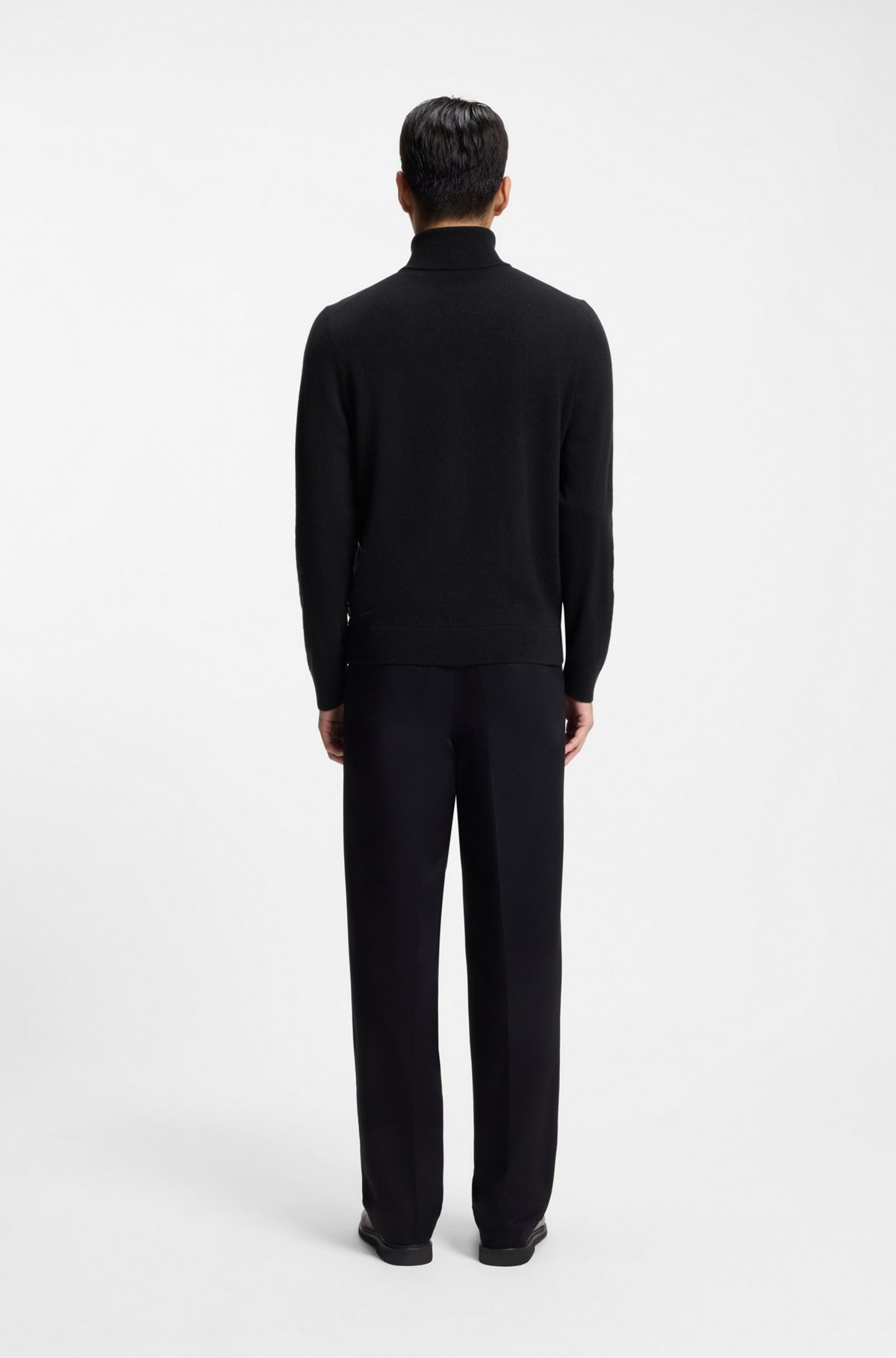 ROLLNECK SWEATER IN CASHMERE - 5