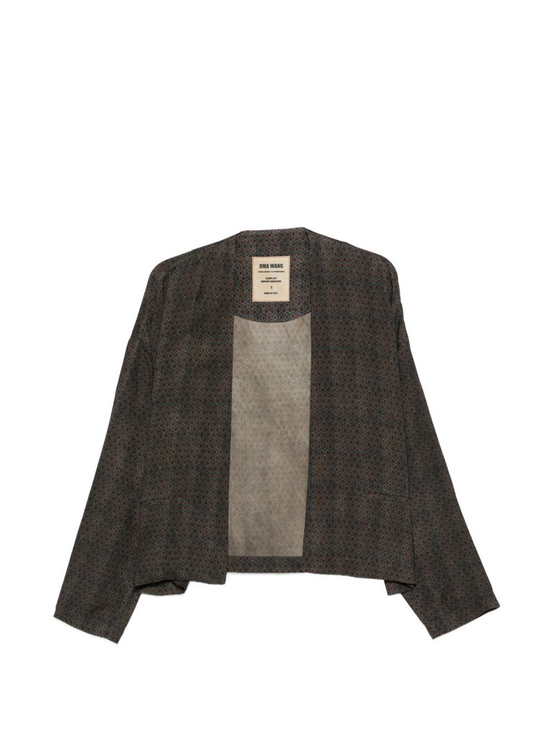 Klarke geometric-pattern jacket 1